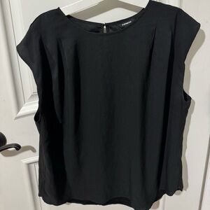 Express Black Sleeveless Top